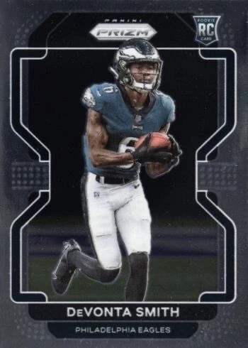 2021 Panini Prizm #335 Devonta Smith Rookie Card
