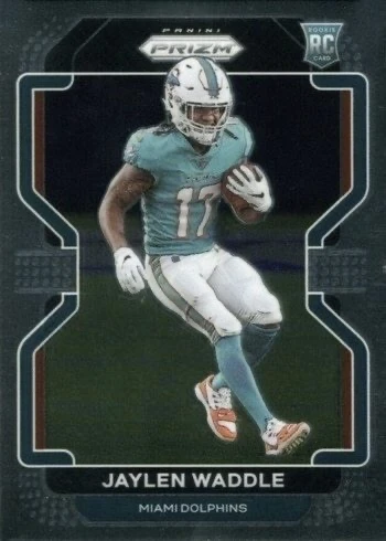 2021 Panini Prizm #338 Jaylen Waddle Rookie Card