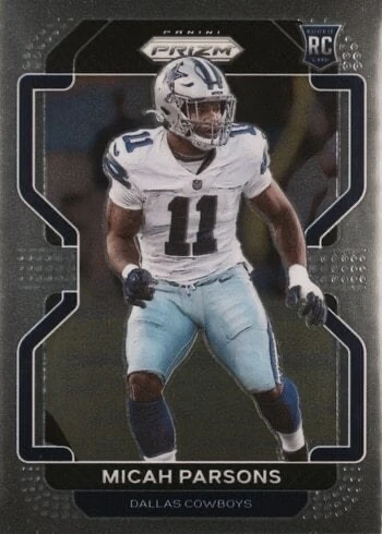 2021 Panini Prizm #382 Micah Parsons Rookie Card