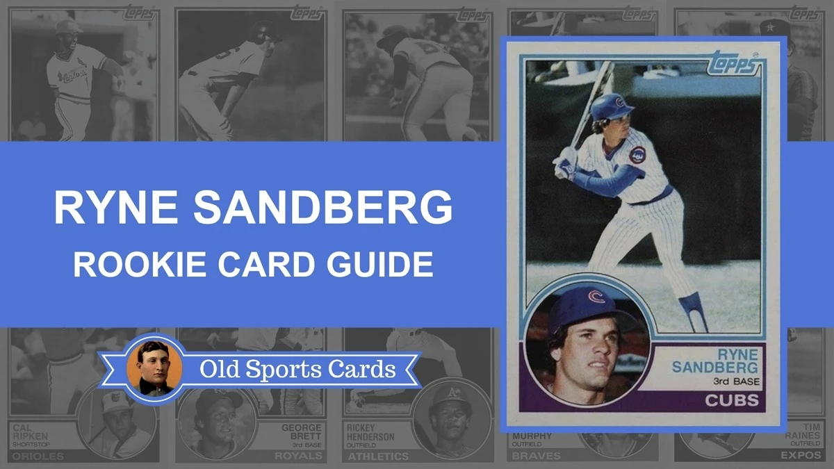 A Collage of Ryne Sandberg Rookie Cards
