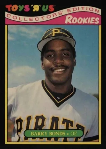 15 Most Valuable Barry Bonds Rookie Cards - Old Sports Cards
