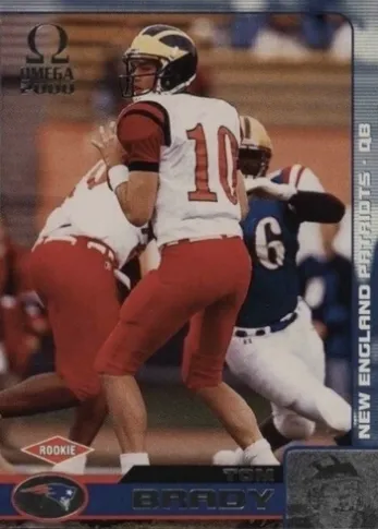 12 Most Valuable Tom Brady Rookie Cards - Old Sports Cards