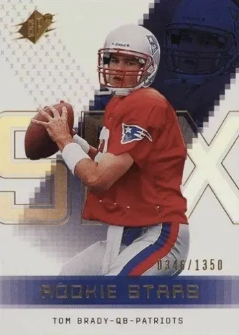 12 Most Valuable Tom Brady Rookie Cards - Old Sports Cards