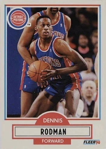 rare fleer basketball cards 1990 Fleer basketball rare uncut cards sheet main image 0