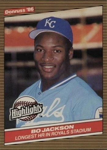 bo jackson rare baseball card Bo Jackson Bo Knows Baseball 3 Card Plaque Topps Bowman 2023 2024