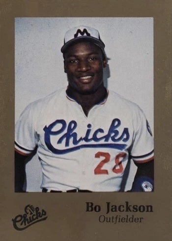 dragon majesty rare cards Bo Jackson Autographed 1987 Donruss Rookie Card #35 Kansas City Royals — RSA