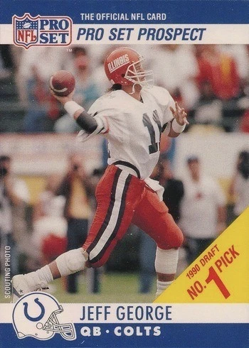 rare pro set football cards 1990 Pro Set Football Pack – 14 Cards
