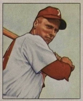 1950 Bowman #84 Richie Ashburn Baseball Card