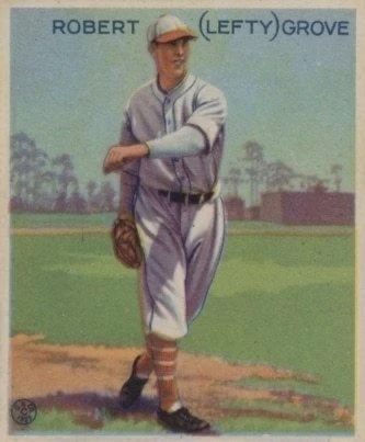 1933 Goudey #220 Lefty Grove Rookie Card
