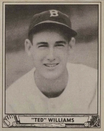 1940 Play Ball #27 Ted Williams Baseball Card