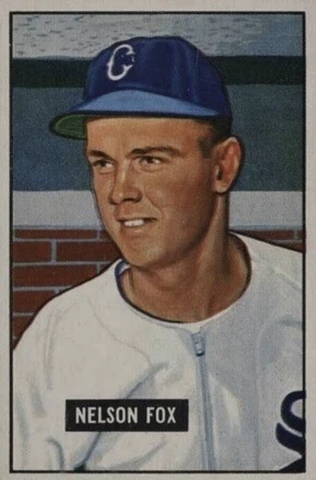 1951 Bowman #232 Nellie Fox Rookie Card