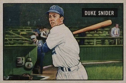 1951 Bowman #32 Duke Snider Baseball Card