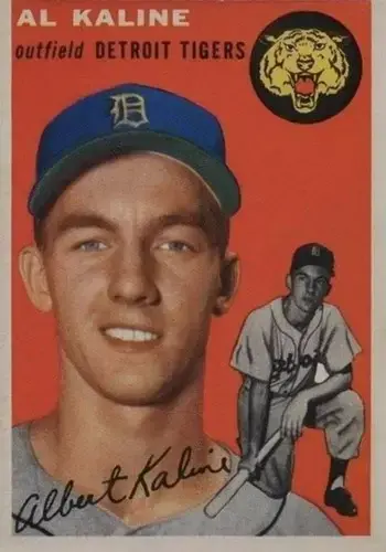1954 Topps #201 Al Kaline Rookie Card