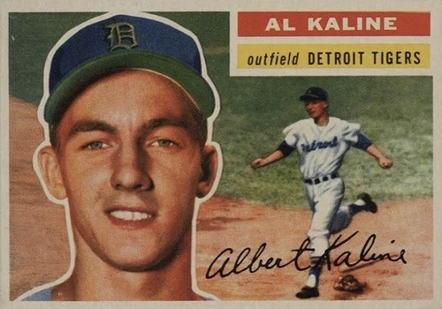 1956 Topps #20 Al Kaline Baseball Card