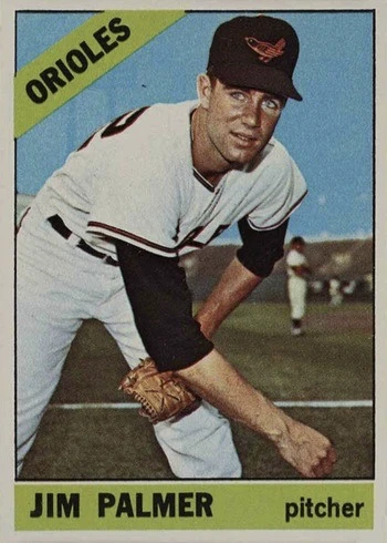 1966 Topps #126 Jim Palmer Rookie Card
