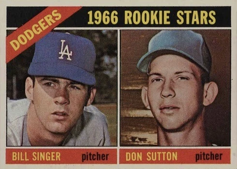 1966 Topps #288 Don Sutton Rookie Card
