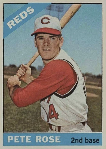 1966 Topps #30 Pete Rose Baseball Card