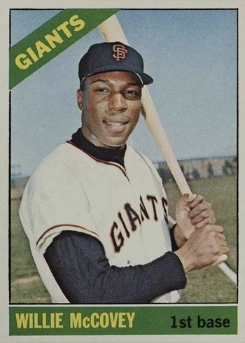 1966 Topps #550 Willie McCovey Baseball Card