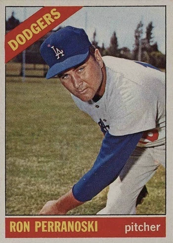 1966 Topps #555 Ron Perranoski Baseball Card