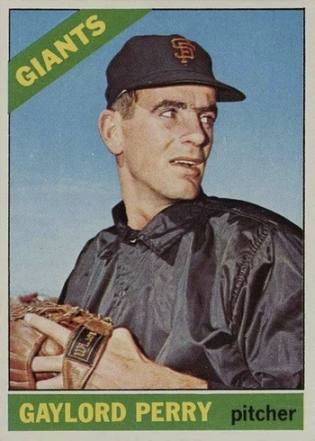 1966 Topps #598 Gaylord Perry Baseball Card