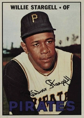 1967 Topps #140 Willie Stargell Baseball Card