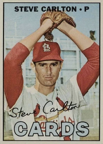 1967 Topps #146 Steve Carlton Baseball Card