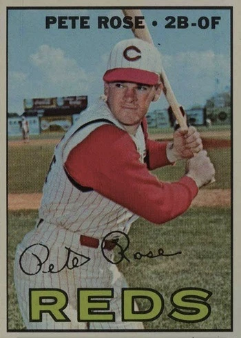 1967 Topps #430 Pete Rose Baseball Card