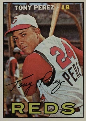 1967 Topps #476 Tony Perez Baseball Card