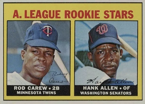 1967 Topps #569 Rod Carew Rookie Card