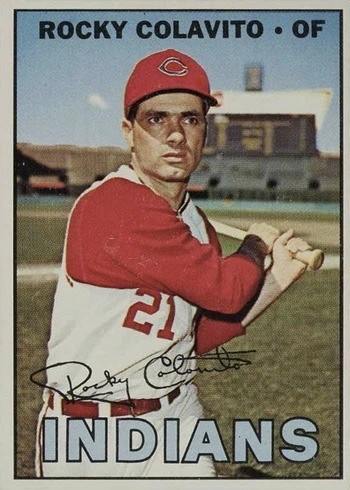1967 Topps #580 Rocky Colavito Baseball Card