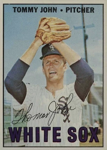 1967 Topps #609 Tommy John Baseball Card