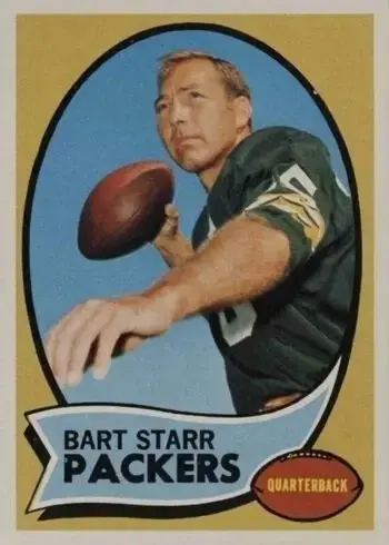 1970 Topps #30 Bart Starr Football Card