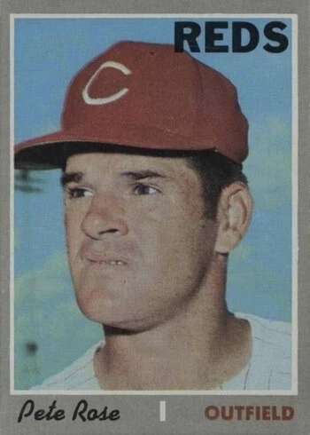 1970 Topps #580 Pete Rose Baseball Card