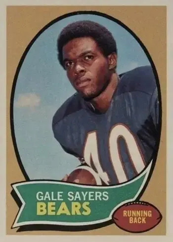 1970 Topps #70 Gale Sayers Football Card