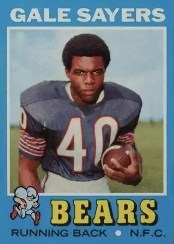 1971 Topps #150 Gale Sayers Football Card