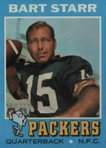 1971 Topps #200 Bart Starr Football Card