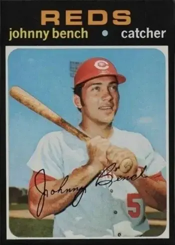 1971 Topps #250 Johnny Bench Baseball Card