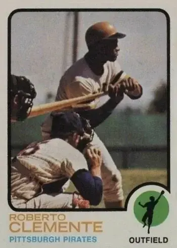 1973 Topps #50 Roberto Clemente Baseball Card