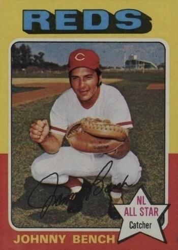 1975 Topps #260 Johnny Bench Baseball Card