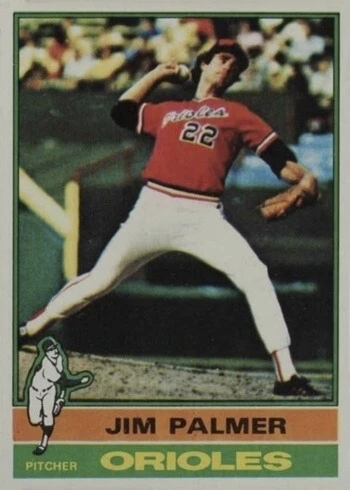 1976 Topps #450 Jim Palmer Baseball Card