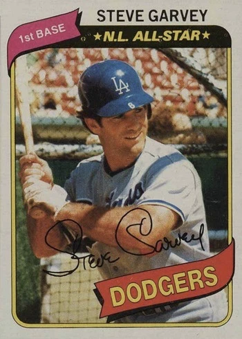 1980 Topps #290 Steve Garvey Baseball Card