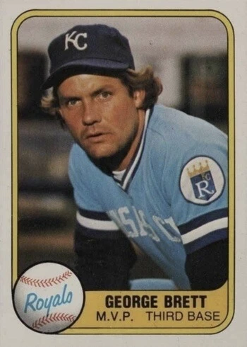 1981 Fleer #28 George Brett Baseball Card