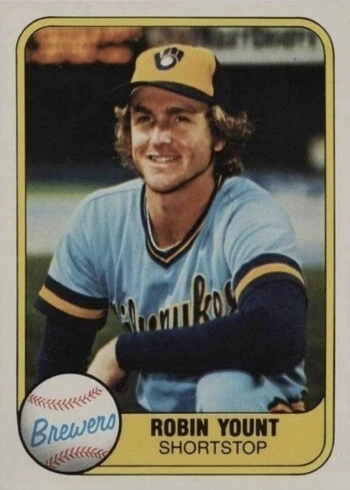 1981 Fleer #511 Robin Yount Baseball Card