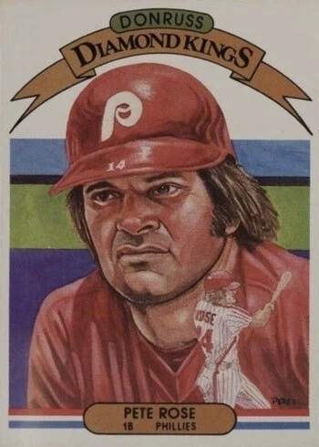 1982 Donruss #1 Pete Rose Baseball Card