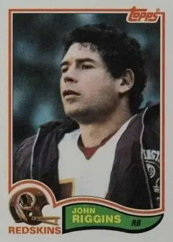 1982 Topps #520 John Riggins Football Card