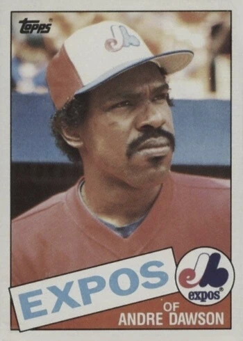 1985 Topps #420 Andre Dawson Baseball Card