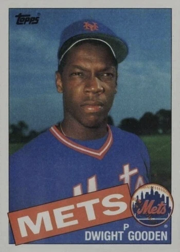 1985 Topps #620 Dwight Gooden Rookie Card