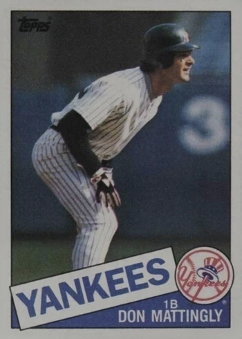 1985 Topps #665 Don Mattingly Baseball Card
