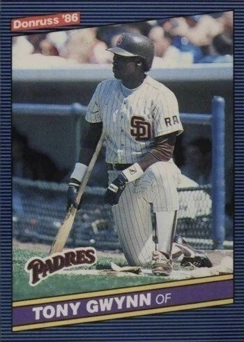 1986 Donruss #112 Tony Gwynn Baseball Card