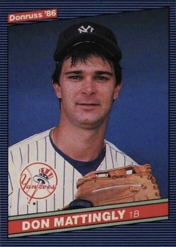 1986 Donruss #173 Don Mattingly Baseball Card
